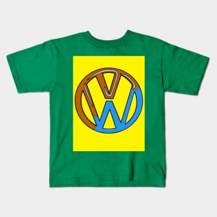 letter w Kids T-Shirt